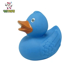 Dongguan Figet Customized Toys Rubber Duck Floating Little Squeaky Baby Infant Water Bath Toy for Kid