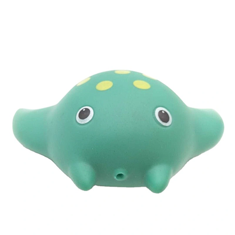 Juguetes Soft Rubber Plastic Small Shark Animal Characters Squirting Water Shower Bath Toy for Kids