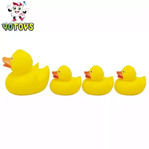 wholesale China assorted bath duck rubber animal baby bath water shower toys set for baby kids child
