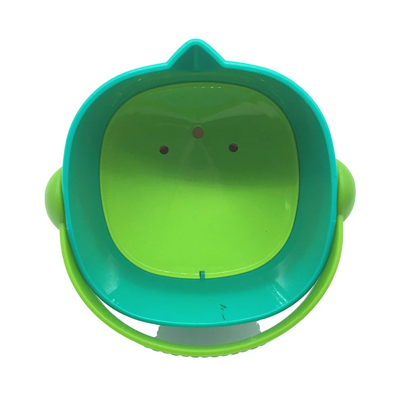 Wholesale Plastic Water Pail Stacking up Cups Game Learning Educational Beach Bath Toys for Kid Child
