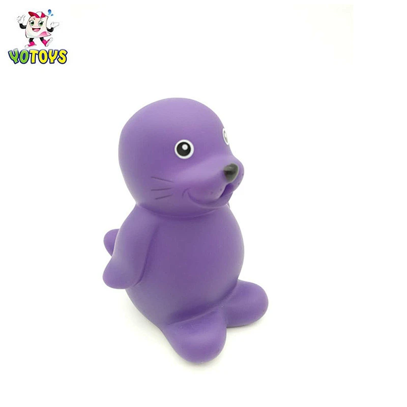 2021 Small Sea Horse Toy Pvc Sea Animals Figure Soft Plastic Floating Baby Bathing Toys for Children