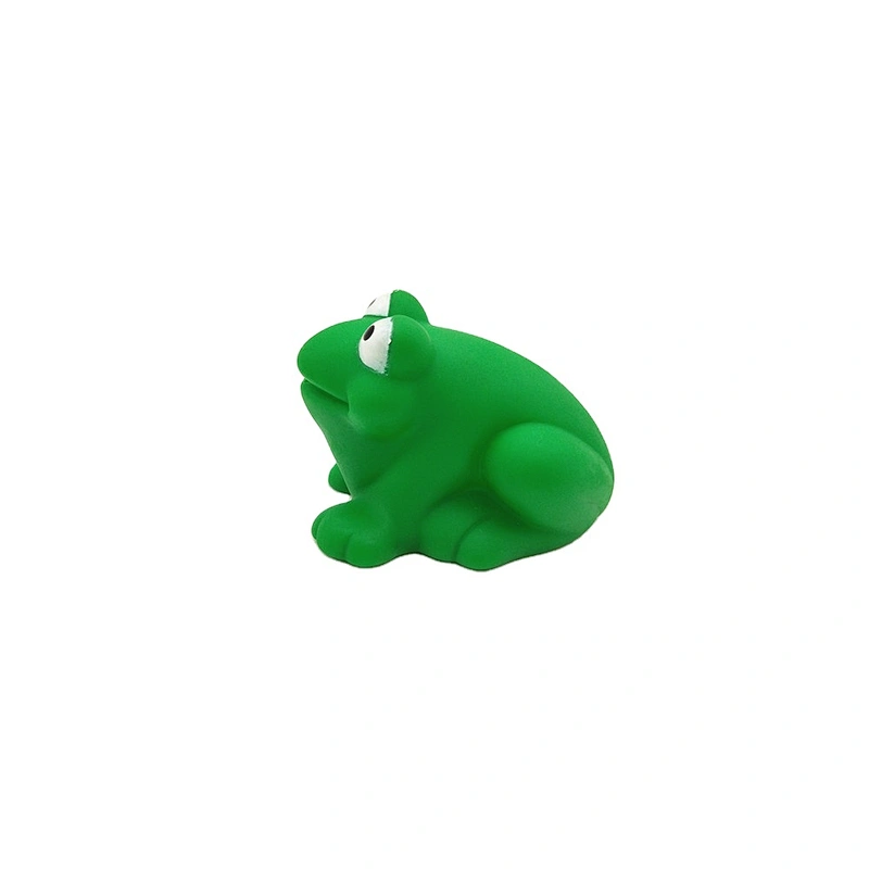 Wholesale Rubber Frog Juguetes Soft Cheap Small Plastic Sea Animal Baby Squirt Bath Toys for Kids
