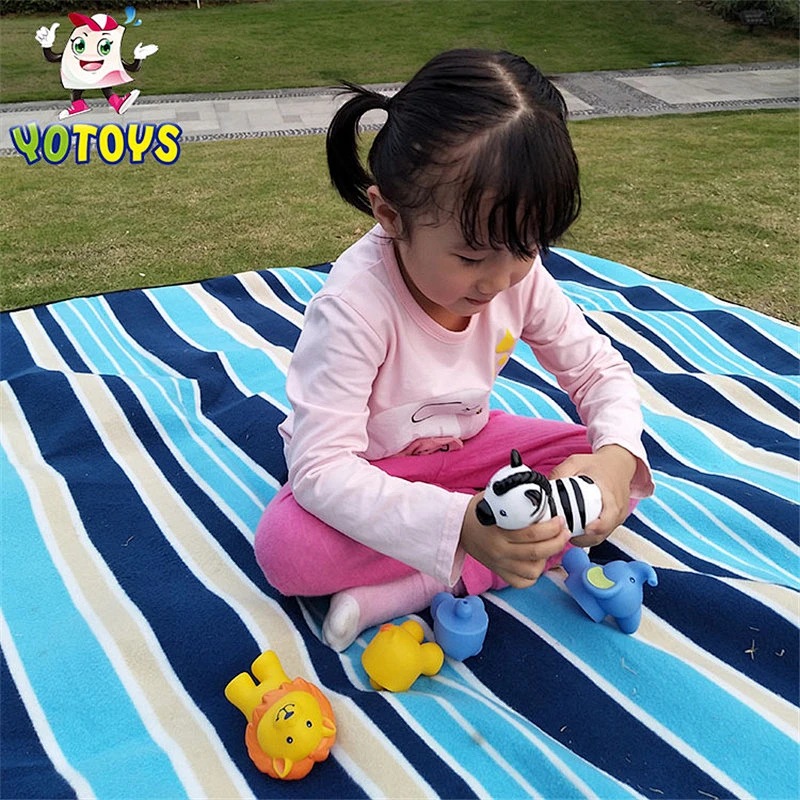 wholesale plastic lion tiger elephant Animals cute family set diy education toy for kids 1 year old baby
