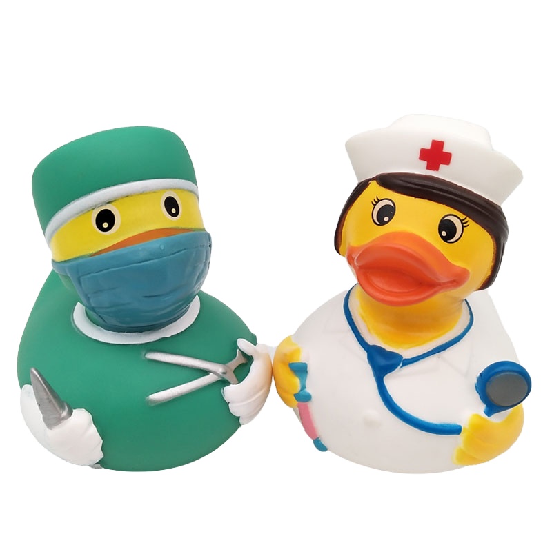 Eco Friendly Rubber Bulk Duck Shower water bath toy for New Born Baby Birthday Gift 1 Year Old Infant