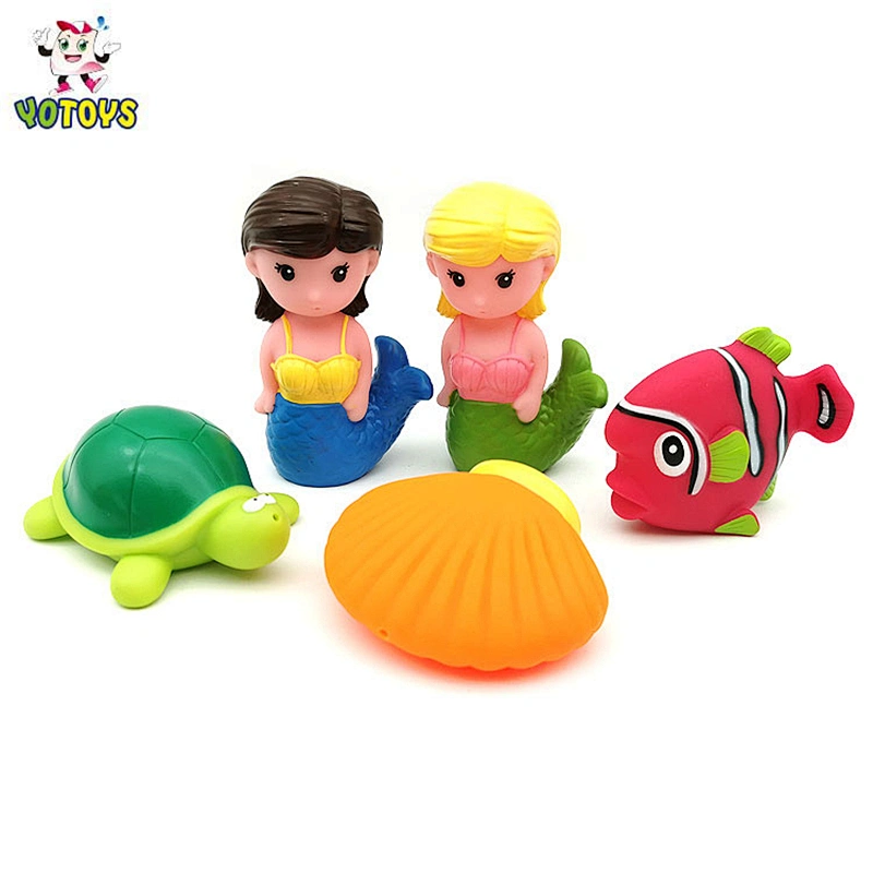 Pvc Vinyl Plastic sea animal mermaid toys for girl