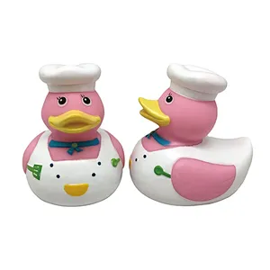China wholesale Rubber Duck Floating Toy Kids Water Squeaky Shower Bath room fun Toys for Babies