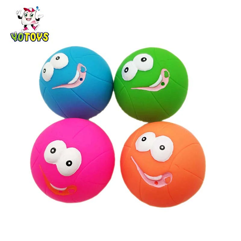 Dongguan Manufacturer Rubber Sensor Ball with Shot Net Kids Educational Toys Bath Toy for Babies