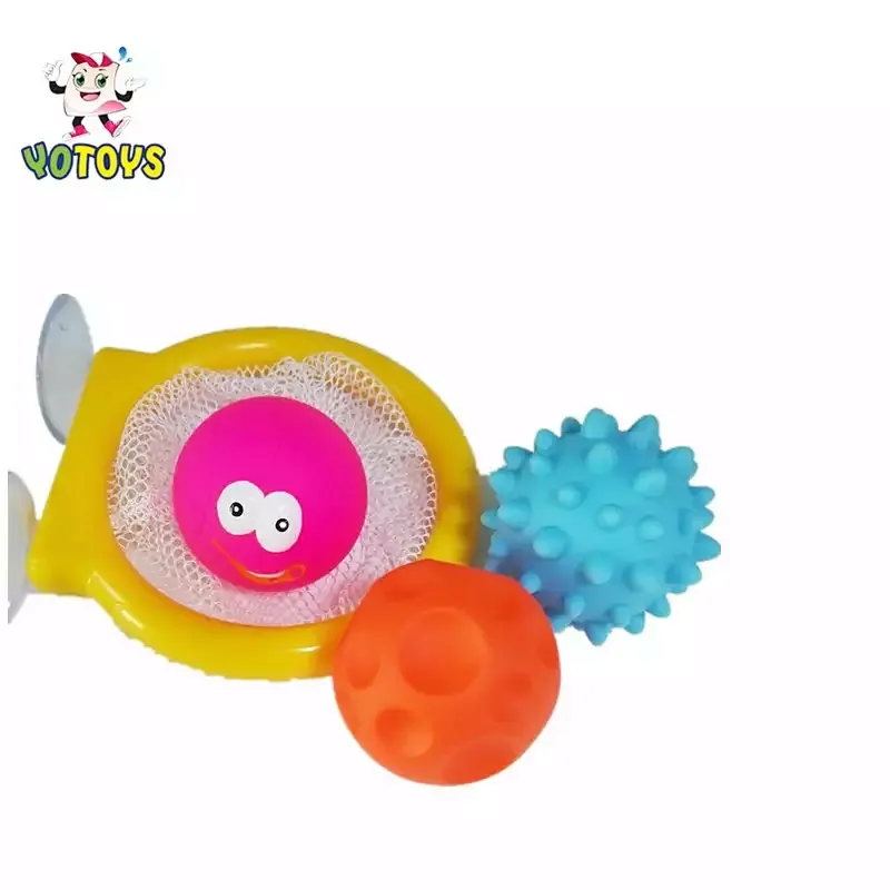 New Design Funny Soft Rubber Vinyl Ball Kids Bath Toys Baby Play Ball Massage Ball Educational Toys for Kids Children Babies