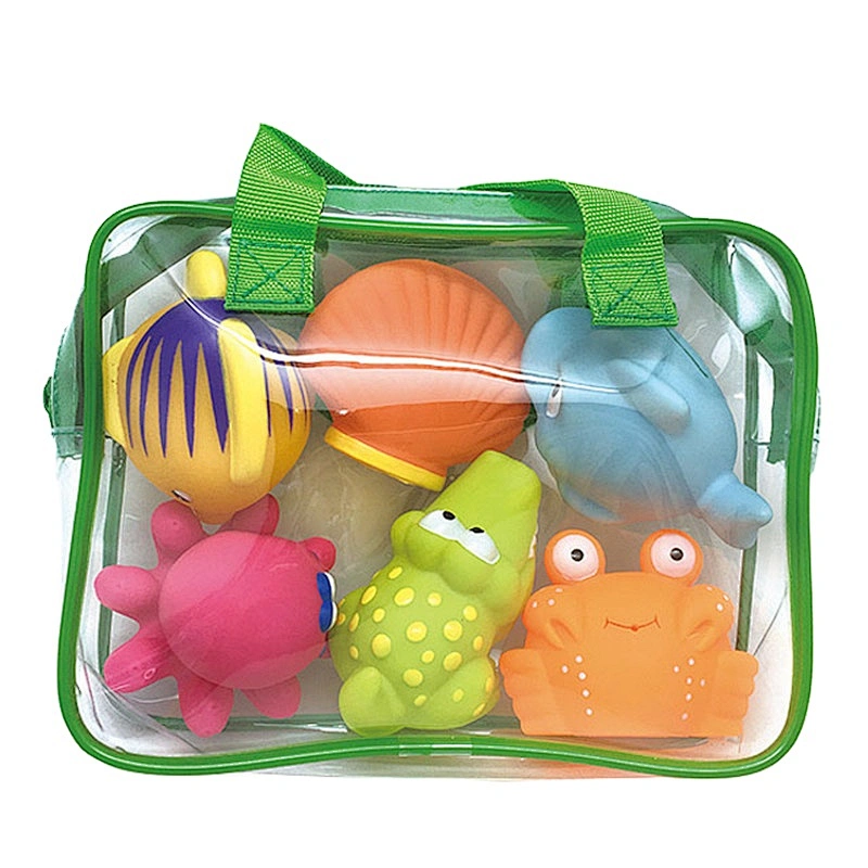 Promotional Custom Plastic Animal Bath Fun Toys  Rubber Animals Baby Bath Toys kids Toys