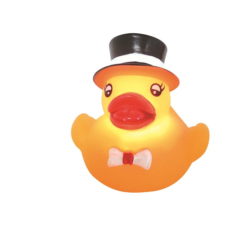 flashing glitter glowing light up rubber duck duckies bath tub bath room floating toys for girls kid
