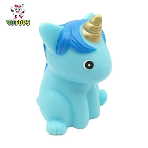 2021 New Eco Friendly Non Toxic Unicorn Little Small Plastic Rubber Duck Baby Bath Toys  for Child