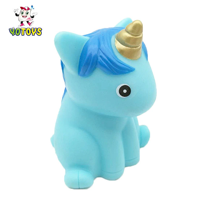 2021 New Eco Friendly Non Toxic Unicorn Little Small Plastic Rubber Duck Baby Bath Toys  for Child