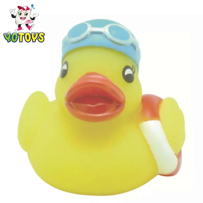 Little Princess Rubber Duck pink ducky with Crown squeak squirt light up baby Bath Toys for baby girl