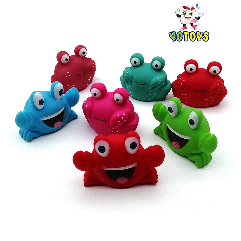 Dongguan Manufacturer Wholesale Popular Crab Plastic Animal Toy Kids Children's Bath Toys for babies