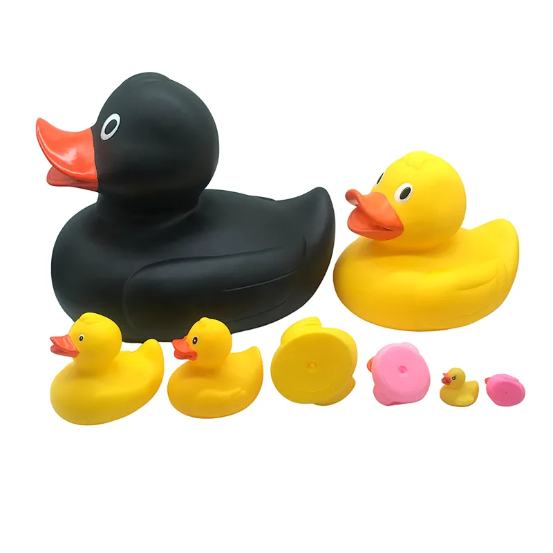 China Manufacturer Wholesale Custom Bulk Plastic Rubber Duck Baby Water Bath Toys for Kids Child