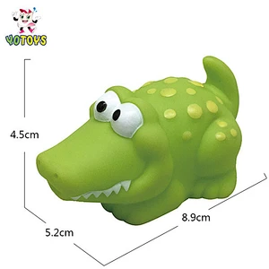 Eco Friendly Rubber Plastic Sea Animal baby Bath Fun Toys Baby Bathtub Bathroom Toy for Kids toddler