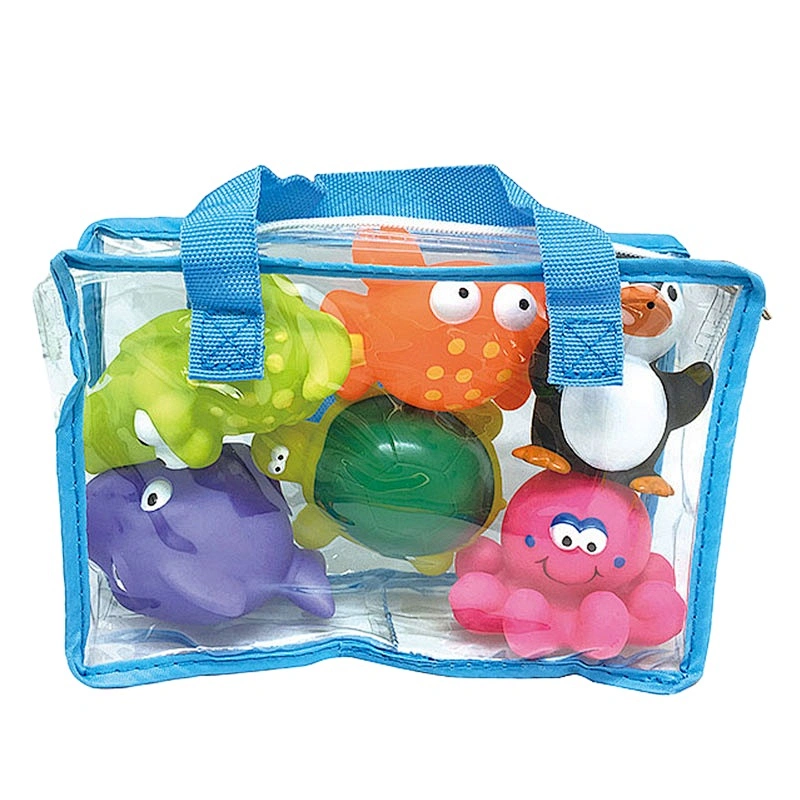 China Manufacturer Rubber PVC small animal Kids gifts promotional shower bath toy for children