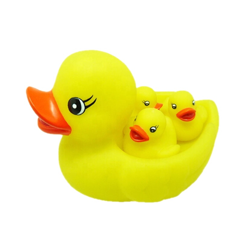 Promotional rubber duck crocodile toy Plastic animal bath toy bathroom toys set for kids