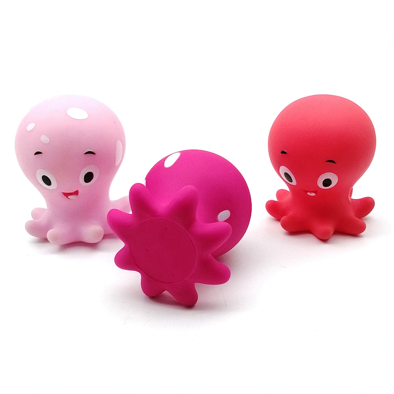Promotion Gifts bath toys for kids plastic octopus toys Water Spray Toys in bathtub