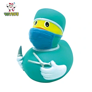 ASTM EN71 Duck Toys for Education Eco- Friendly Vinyl Plastic Bath Rubber Children Modeling Baby