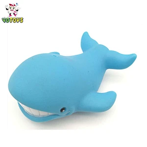 New baby Funny Baby Toys Vinyl Rubber Whale Shark Toy China Wholesale