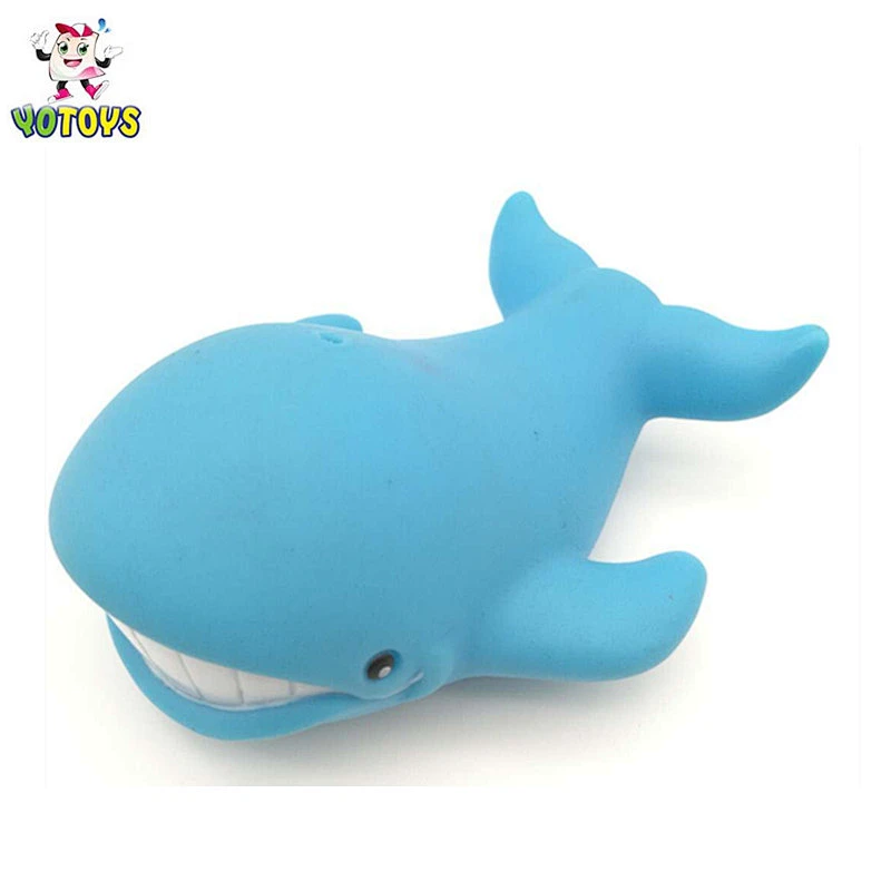 New baby Funny Baby Toys Vinyl Rubber Whale Shark Toy China Wholesale