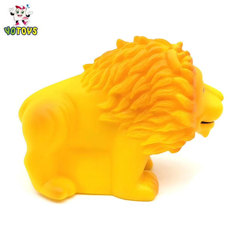 Hippo tiger elephant lion crocodile Pvc Plastic Rubber animal Bath Shower Water bathtub Toys for Baby