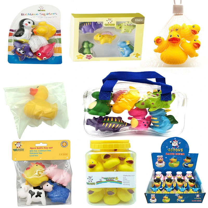China manufacturer Custom PVC Toy Rubber Toy  baby bath Toy