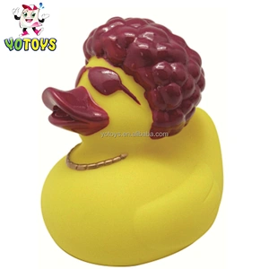 Floating Pvc Plastic Animal Rubber Duck Swimming Pool Water Baby Bath Squirt Toys for Kids Toddlers