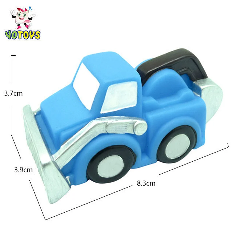 New Product Customized Plastic Vinyl Vehicle Toys Small Car Toys Baby Bath Toys for Babies infant Kids