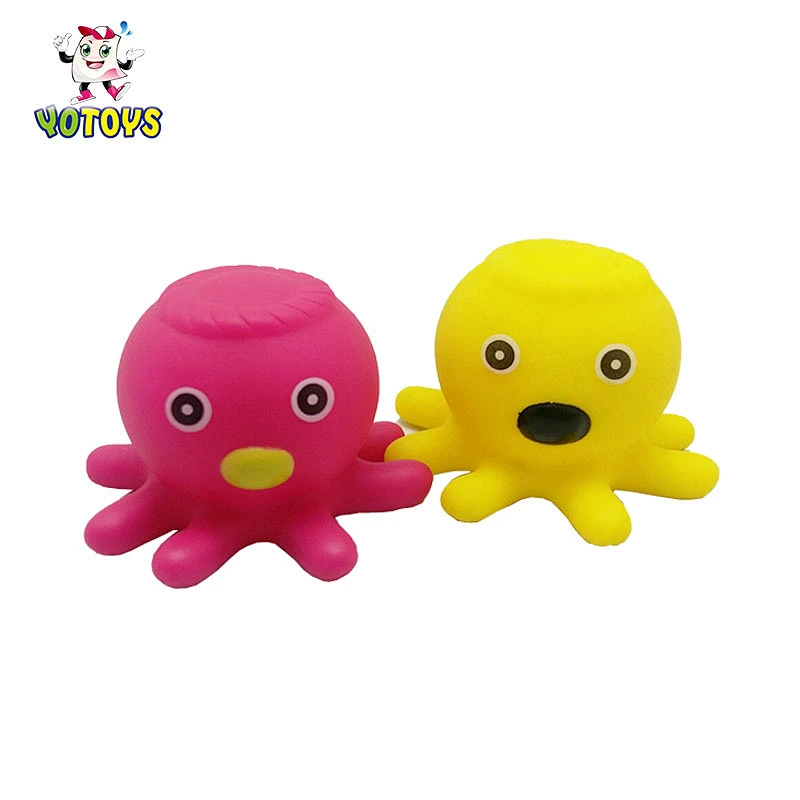 waterproof baby bath toys Wholesale Pvc Squirtes ocean toys Octopus Baby Bath Toys for Babies