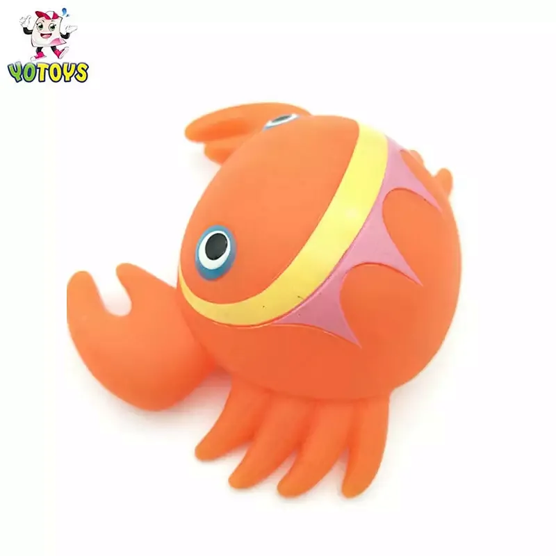 Baby Bath Toy New Arrivals Kids High Quality Safe Unique Crab Shape Animal Plastic PVC
