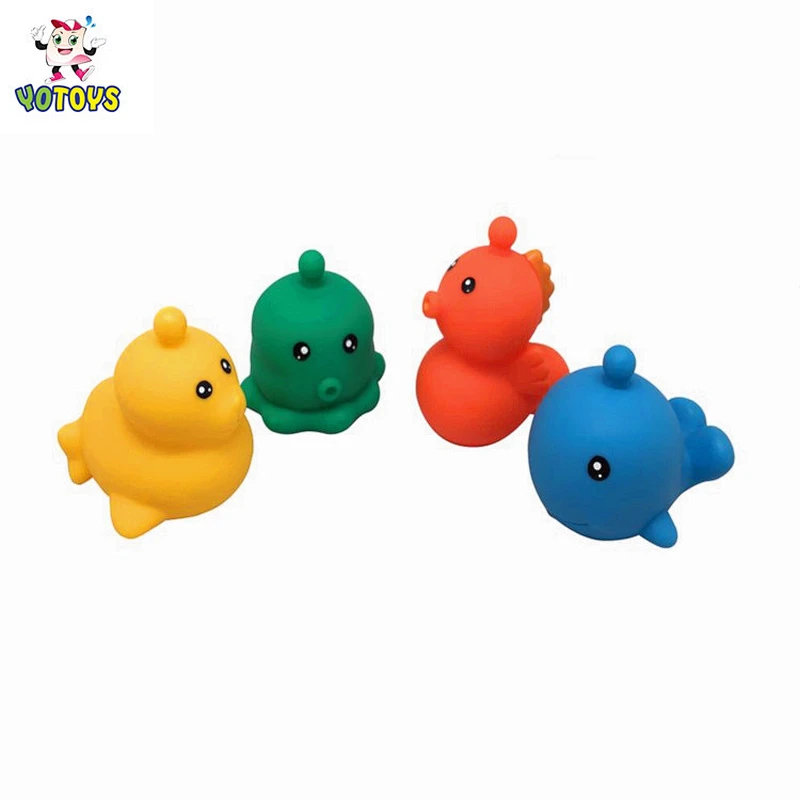 juguetes Plastic PVC Rubber Race Car Helicopter Motorcycle Train Squeeze Baby Bath Tub Toys for kids