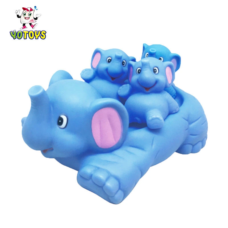 Promotional rubber duck crocodile toy Plastic animal bath toy bathroom toys set for kids
