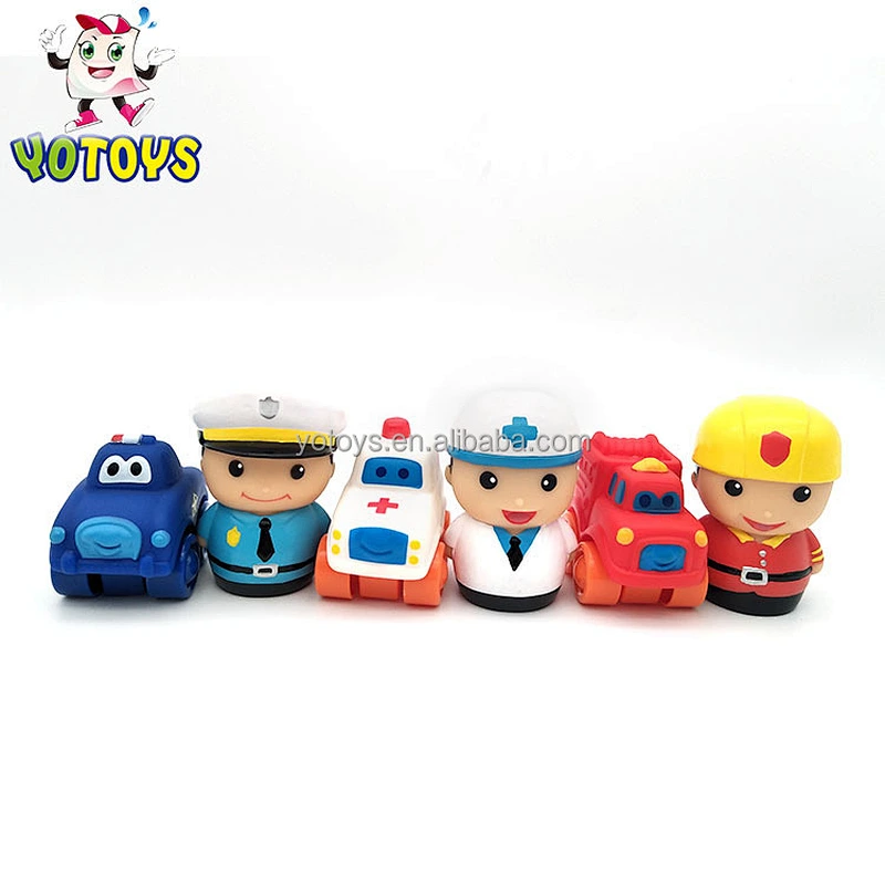 Hot Sale High Quality  Kids Pull Back Small Little Moving Wheel Car Toys Set for Baby Boys Gift