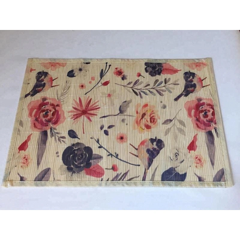 Luxury table dinner woven bamboo placemat for wedding