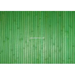 colored bamboo wall covering