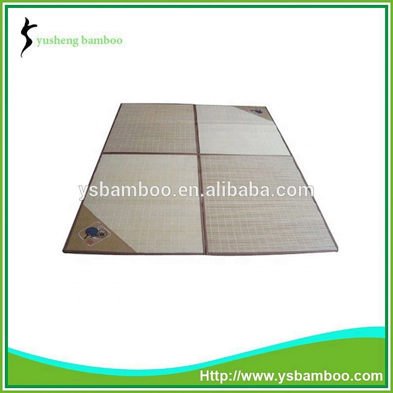 High yield four grid style bamboo carpet