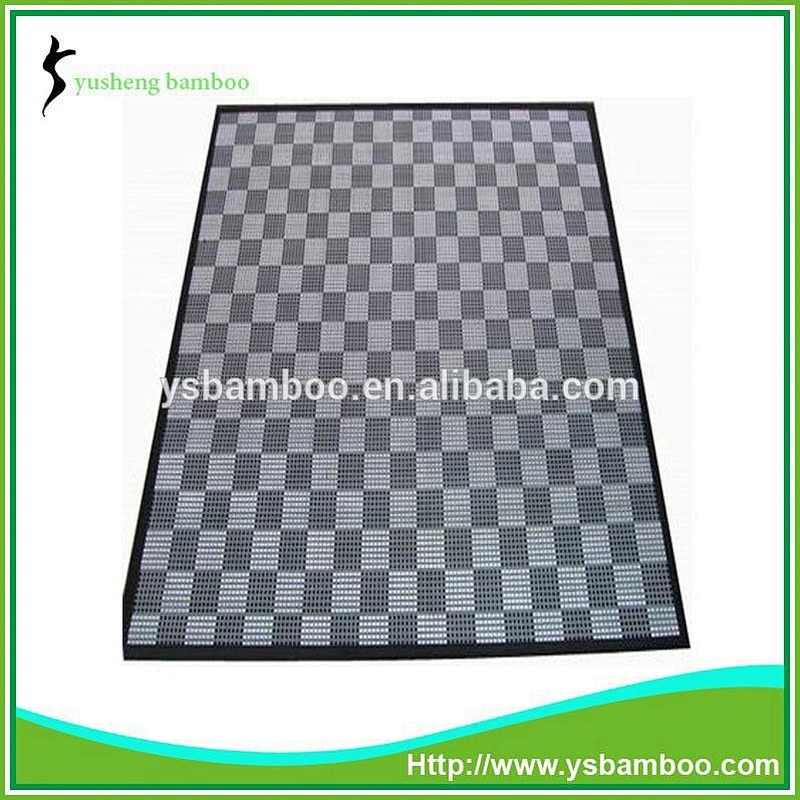 Small Square Design Bamboo Floor Carpet