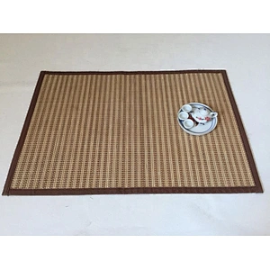 Luxury table dinner bamboo placemat for wedding