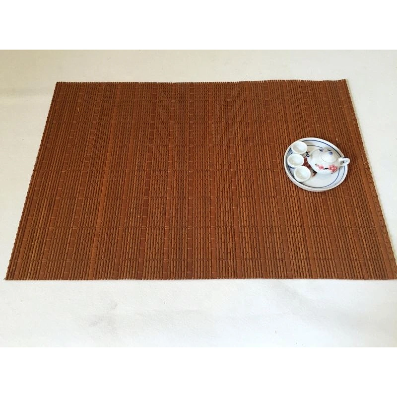 Non-slip table dinner woven bamboo placemat for wedding
