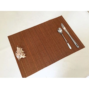 Non-slip table dinner woven bamboo placemat for wedding