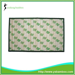 Fresh bamboo mat