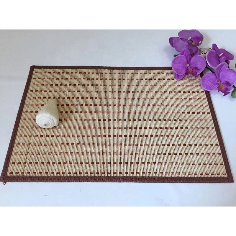 Luxury table dinner bamboo placemat for wedding