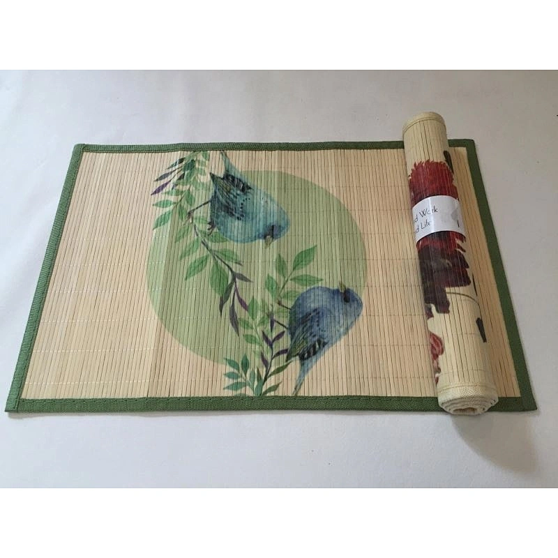 Luxury table dinner bamboo placemat for wedding