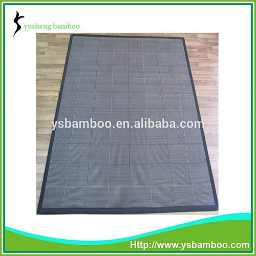 High-quality Bamboo Floor Blue Carpet