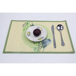 Luxury table dinner bamboo placemat for wedding