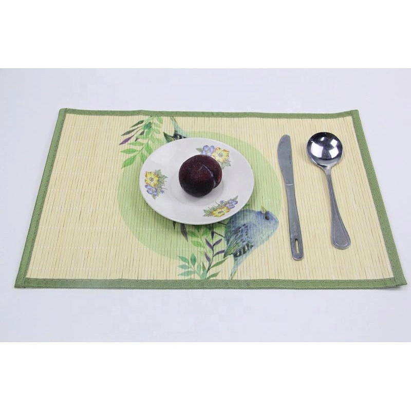 Luxury table dinner bamboo placemat for wedding