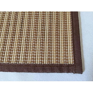Colorful printed table dinner bamboo placemat for wedding
