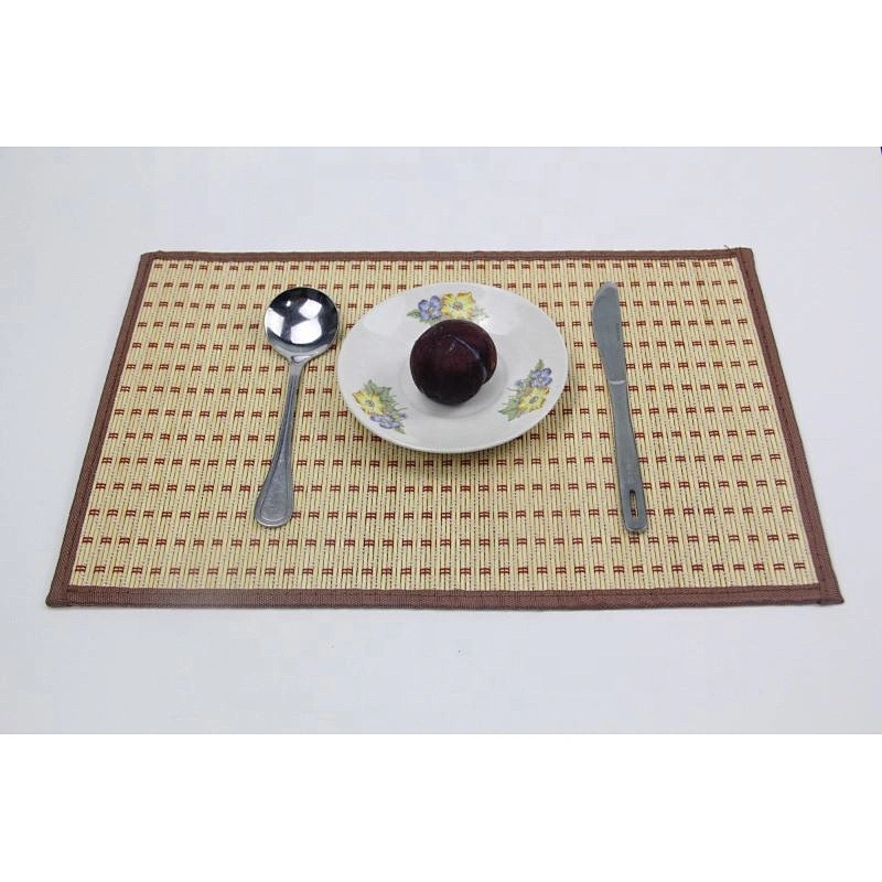 Luxury table dinner bamboo placemat for wedding